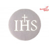 Dekoracje IHS hostia I komunia święta filc  biały