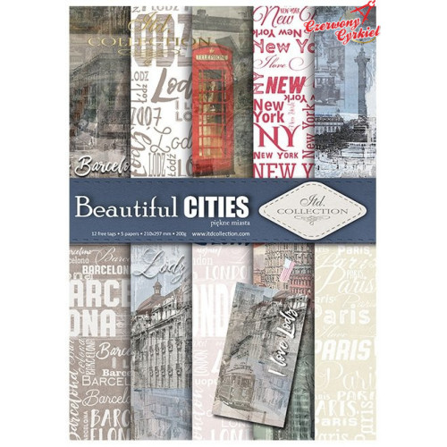 Papier do scrapbookingu SCRAP-044 ''Beautiful Cities''