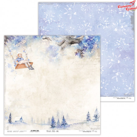 Papier 30x30 cm - Winter Tales - 01 - Lexi Design