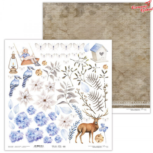 Papier 30x30 cm - Winter Tales - 03 - Lexi Design
