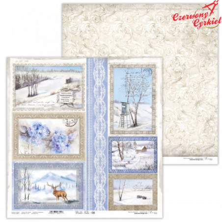 Papier 30x30 cm - Winter Tales - 08 - Lexi Design