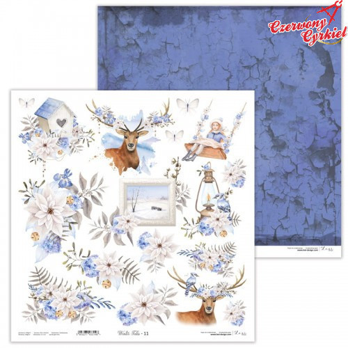 Papier 30x30 cm - Winter Tales - 11 - Lexi Design