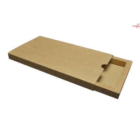 Pudełko szufladkowe na voucher kraftowe GoatBox