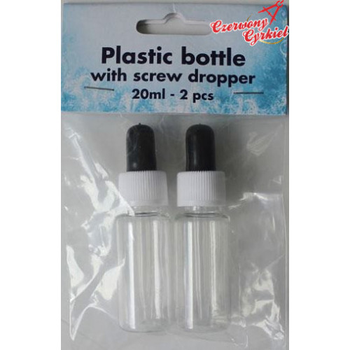 Bottles with screw dropper 20ml - 2szt. buteleczki