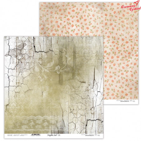 Dwustronny papier 30x30 cm - Pumpkin Seed 11 - Lexi Design