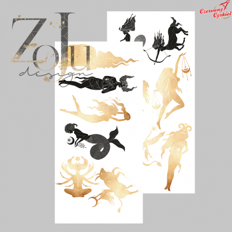Arkusz Znaki Zodiaku   / ZoJU Design