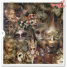Zestaw papierów 30x30 cm"Carnival - Pierrot in love"/SLS-021