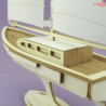 1127B Tekturka - Żaglówka , Jacht 3D