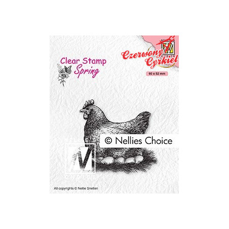 Stempel Nellie's Choice SPCS019 Morther hen