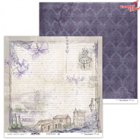 Lovely Provence 05 - papier - 30,5 cm x 30,5 cm - Lexi Design