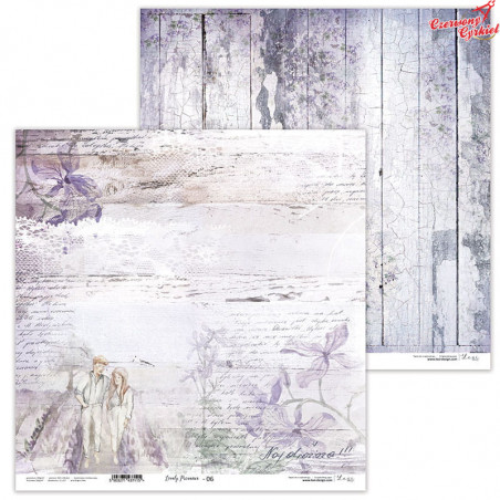Lovely Provence 06 - papier - 30,5 cm x 30,5 cm - Lexi Design