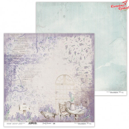 Lovely Provence 09 - papier - 30,5 cm x 30,5 cm - Lexi Design