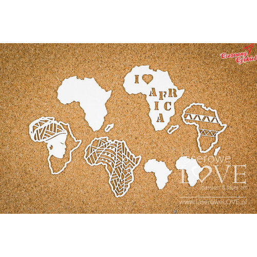 Tekturka - Afryka, kontynent -Colors of Africa  LA21144