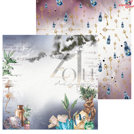 Papier ZoJu Design "School Of Magic" 02  /30x30cm