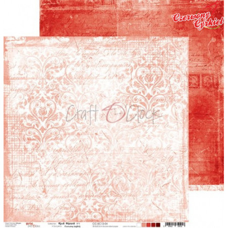 BASIC 13 - RED MOOD - 04 - dwustronny papier 30,5x30,5cm m
