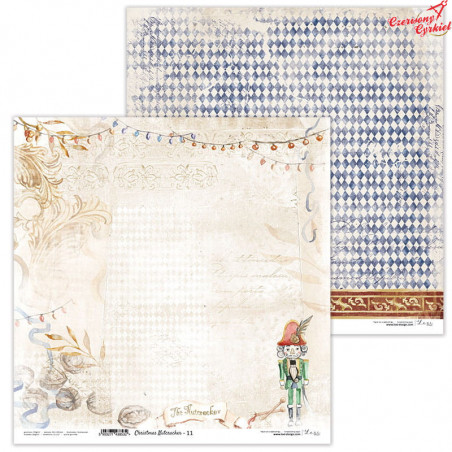 Christmas Nutcracker 11 - papier - 30,5 cm x 30,5 cm - Lexi Design