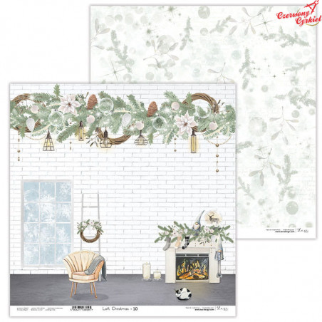 Loft Christmas 10 - papier - 30,5 cm x 30,5 cm - Lexi Design