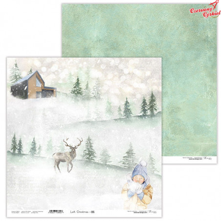 Loft Christmas 06 - papier - 30,5 cm x 30,5 cm - Lexi Design