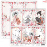 Zestaw papierów JAPANESE BEAUTY 08 Flower Dreams   30,5x30,5cm