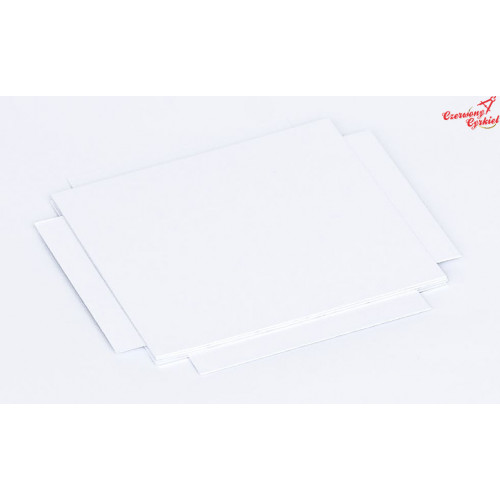 Slider Card baza ruchomej wysuwanej kartki  biała