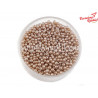 Mikrokulki perłowe szklane bulion jasny brąz 1-1,5mm /5