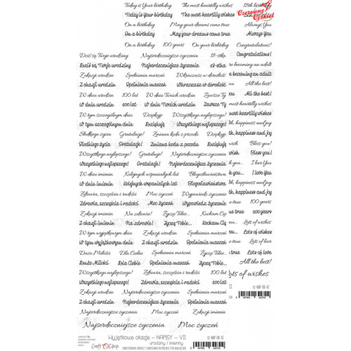 copy of NAPISY OKOLICZNOŚCIOWE - VII-  wyjatkowe...