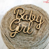 Baby Girl - napis HDF  / Artistiko