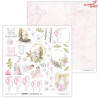 Sweet baby girl SET 01 - papier - 30,5 cm x 30,5 cm - Lexi Design