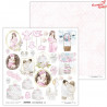Sweet baby girl SET 03 - papier - 30,5 cm x 30,5 cm - Lexi Design