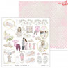Sweet baby girl SET 05 - papier - 30,5 cm x 30,5 cm - Lexi Design