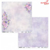 Zestaw papierów Spring Purple, 30x30 cm