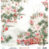 Dwustronny papier  - Merry Little Christmas 03 - 30x30cm/Mintay