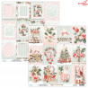 Dwustronny papier  - Merry Little Christmas 06 - 30x30cm/Mintay