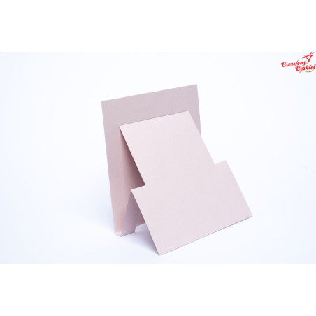 Baza kartki sztalugowa 15cm różowa pastelowa matowa GoatBox