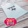 CW224 Wykrojnik - Smacznego Jajka - napis - Craft&You Design
