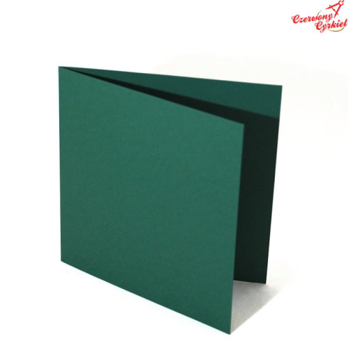 Baza kartki kwadratowa 15cm zielona GoatBox
