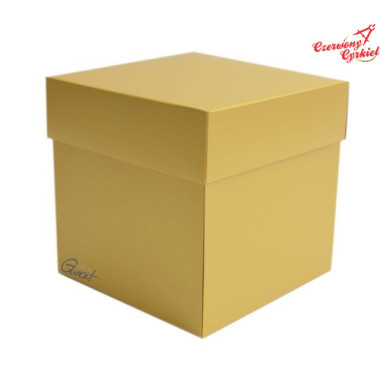 Pudełko Exploding Box złoty perłowy baza GoatBox