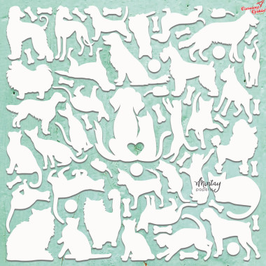 Mintay Chippies - Dekor - Cats & Dog , koty i psy