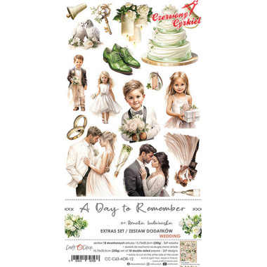 A DAY TO REMEMBER - zestaw DODATKÓW - WEDDING  /CC