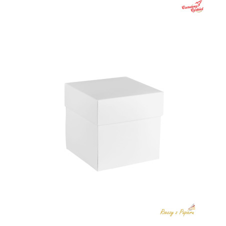 Pudełko exploding box - białe - 10x10x10