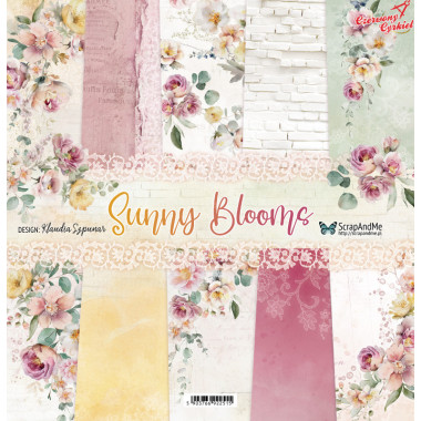 Zestaw papierów Sunny Blooms, 30,5 x 30,5cm