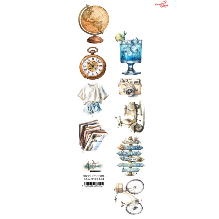 Memories from the trip AA-MFTT-EXT-04    5x30 cm