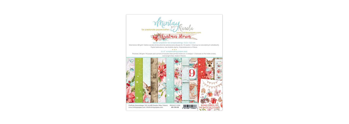 Mintay Scrapbooking Papers